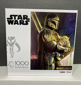 Buffalo Games & Puzzles StarWars The Mandalorian “Wherever I Go, He Goes” 1000pc