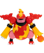 Load image into Gallery viewer, 2022 Jazwares Pokémon - MAGMORTAR Battle Feature Figure