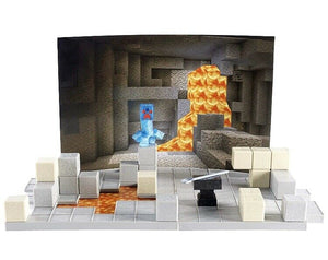 Mattel Minecraft 3.25 Comic Maker Studio Biome Playset