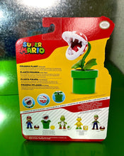 Load image into Gallery viewer, 2023 JAKKS Pacific World of Nintendo Action Figure: PIRANHA PLANT (w/ COIN)
