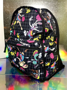 BioWorld Space Jam: A New Legacy Reversible Flip Backpack (Characters/Jersey)