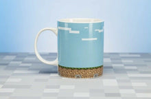 Load image into Gallery viewer, Paladone MINECRAFT BUILD A LEVEL MUG (w/ 4 Re-Usable Sticker Sheets)