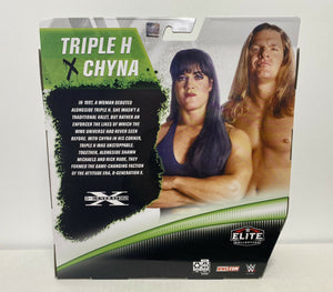 2020 WWE Elite Collection 2-Pack: CHYNA & TRIPLE H (D-Generation X)