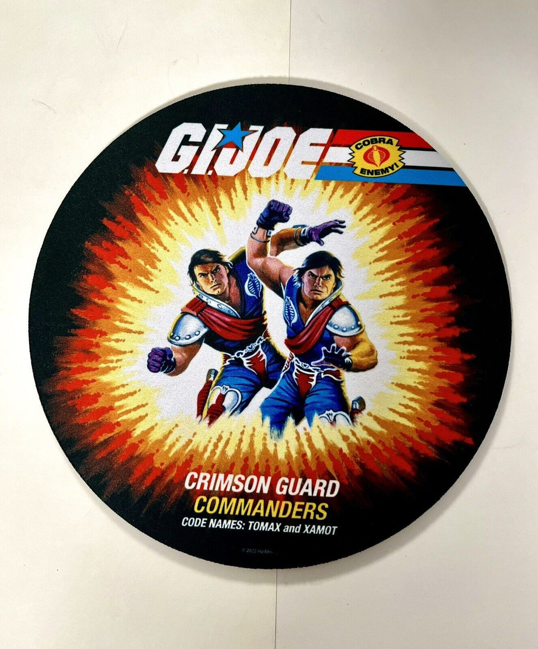 Icon Heroes G.I. Joe - Crimson Guard Commanders: Tomax and Xamot Mouse Pad