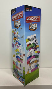 2019 Hasbro Game Mash-Ups- JENGA Monopoly Edition Game