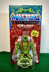 2023 Mattel Masters of the Universe Origins - Snake Men: KOBRA KHAN