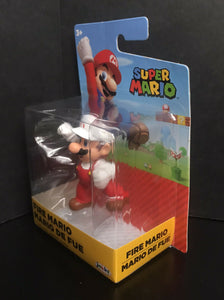 2020 JAKKS Pacific World of Nintendo  2.5" Figure: Fire Mario