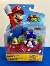 Load image into Gallery viewer, 2023 JAKKS Pacific World of Nintendo Action Figure: CAT TOAD (w/ Super Bell)