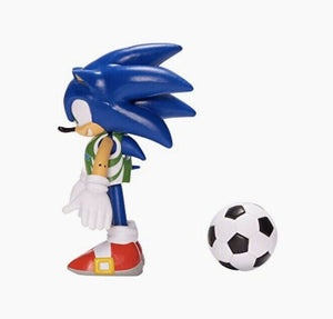 2020 JAKKS Pacific Sonic The Hedgehog 4" Soccer Sonic Action Figure