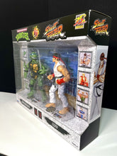 Load image into Gallery viewer, 2022 Street Fighter II vs TMNT Figure 2-Pack - LEONARDO VS. RYU