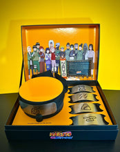 Load image into Gallery viewer, Naruto Shippuden Headband Collector Set and 4 Village Plates w/ C.O.A Salesone