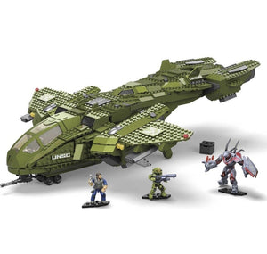 2020 MEGA Construx Pro Builders- Halo Infinite- Pelican Inbound Construction Set