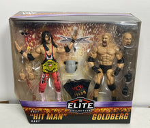 Load image into Gallery viewer, 2021 WWE Elite Collection 2-Pack: BRET “HIT MAN” HART &amp; GOLDBERG (WCW)