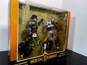 McFarlane Mortal Kombat 11 Sub Zero vs Shao Kahn - 2 Pack