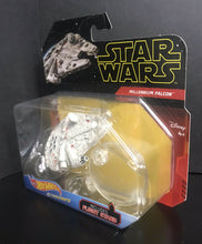 Load image into Gallery viewer, 2019 Hot Wheels Starships - Star Wars: MILLENIUM FALCON (w/ Flight Stand)