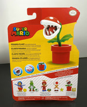 Load image into Gallery viewer, 2021 JAKKS Pacific World of Nintendo Action Figure: PIRANHA PLANT (RED POT)