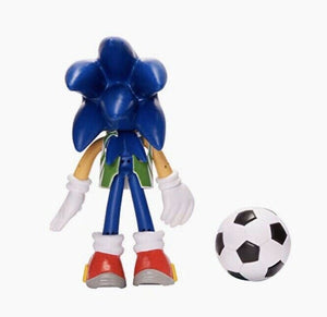 2020 JAKKS Pacific Sonic The Hedgehog 4" Soccer Sonic Action Figure