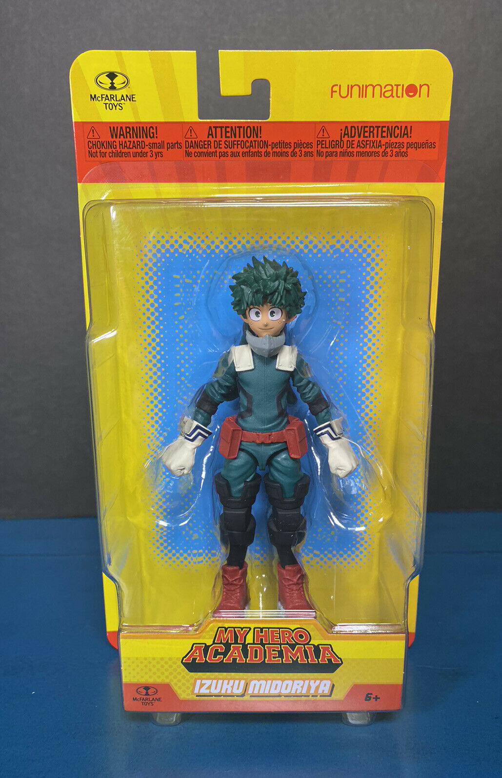 2021 McFarlane Toys - Funimation My Hero Academia 5” Figure: IZUKU MIDORYA