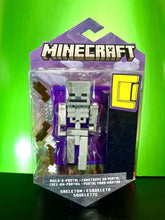 Load image into Gallery viewer, 2022 Minecraft Build-a-Portal Action Figure: SKELETON (w/ Bow &amp; Arrow)