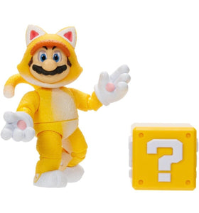 2023 JAKKS The Super Mario Bros. Movie - CAT MARIO Action Figure