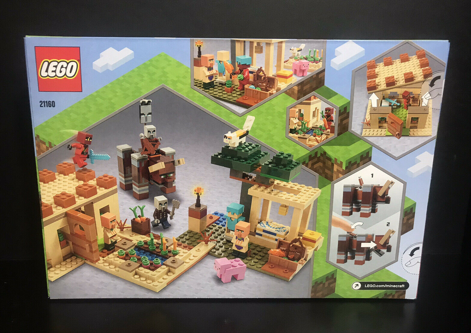 Lego Minecraft The Illager Raid 21160 Florida Toy Store