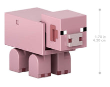 Load image into Gallery viewer, 2023 Minecraft Build-a-Portal Action Figure: PIG (w/ Carrot)