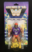 Load image into Gallery viewer, WWE MASTERS OF THE UNIVERSE &quot;MACHO MAN&quot; RANDY SAVAGE