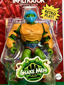 2023 Mattel Masters of the Universe Origins - Snake Men: SNAKE MEN INFILTRATOR