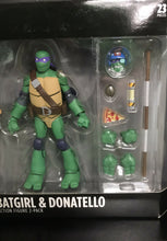 Load image into Gallery viewer, Batgirl &amp; Donatello Action Figure 2 Pack Summer Convention 2019 Only at GameStop