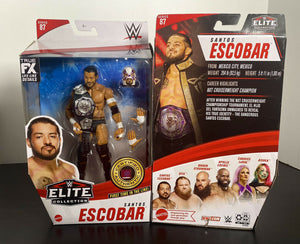 2021 WWE Elite Collection Series 87: SANTOS ESCOBAR (NXT Cruiserweight Champion)