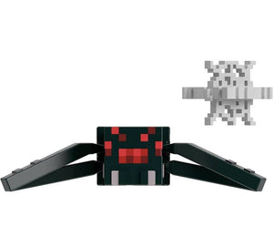 2023 Minecraft Build-a-Portal Action Figure: CAVE SPIDER (w/ Cobweb)