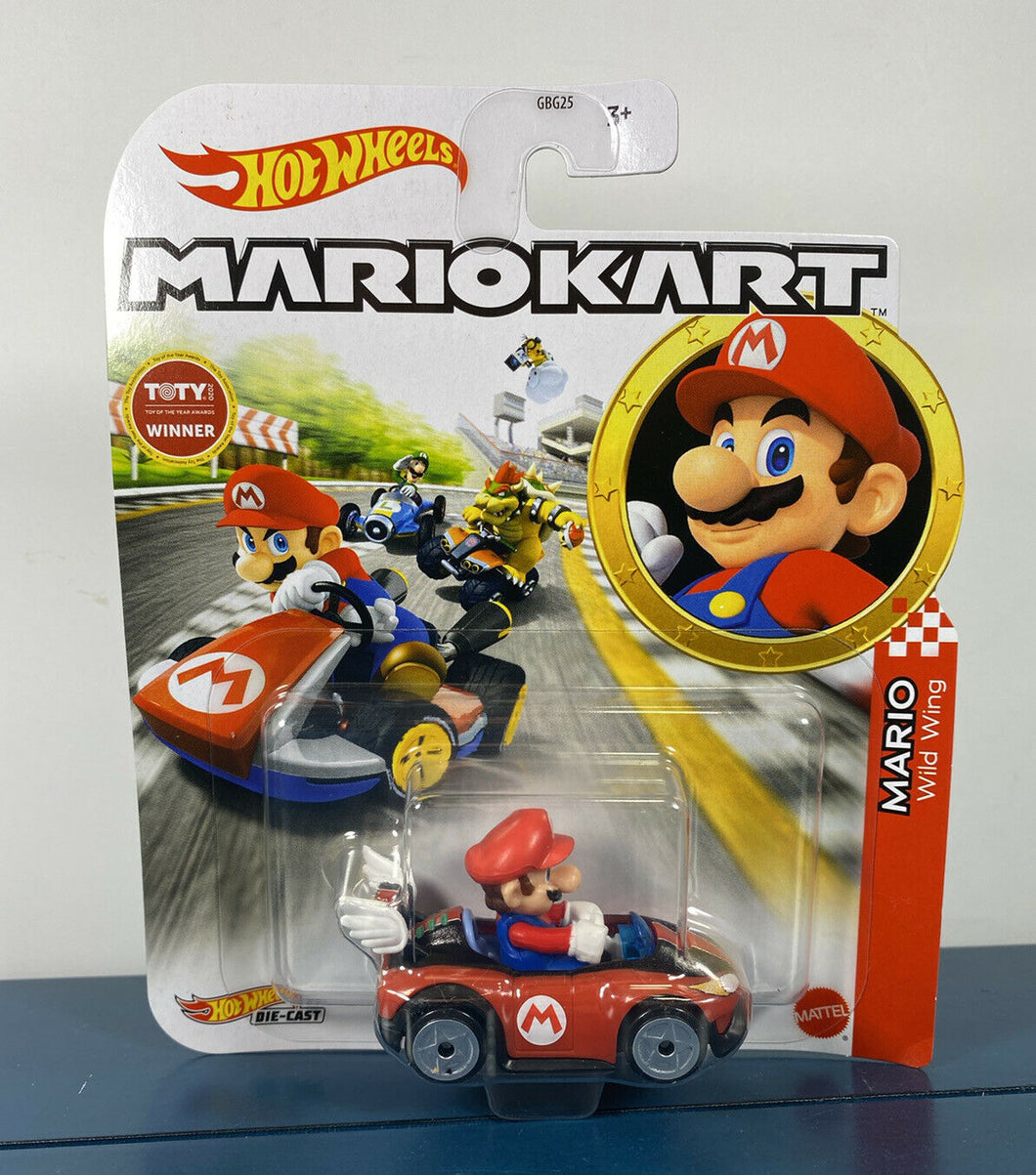 NEW 2021 HOT WHEELS MARIO KART: MARIO (WILD WING) DIE-CAST