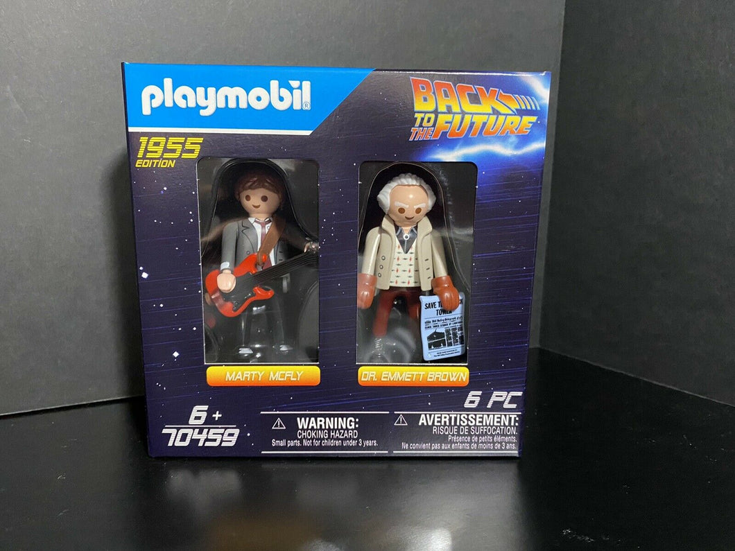 Playmobil Back to the Future DuoPack Marty McFly / Dr. Emmet (70459) - NEW