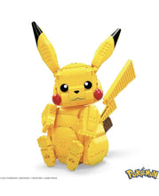 Load image into Gallery viewer, 2020 Mega Construx Wonder Builders - Pokémon - Jumbo PIKACHU Set (825 pieces)