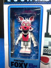 Load image into Gallery viewer, 2017 McFarlane: Five Nights at Freddy&#39;s - Funtime Foxy - Stage Left Set (38 Pcs)