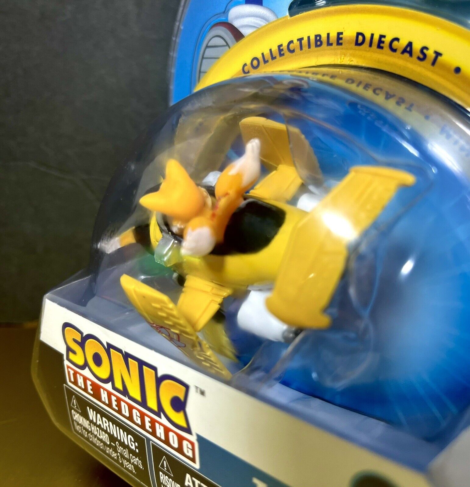 2021 NKOK Sonic The Hedgehog - Tails Diecast Collectible Racing Plane ...