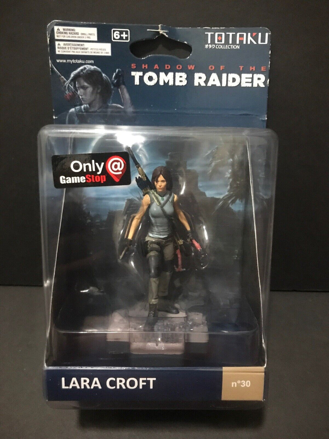 Totaku Collection GameStop Exclusive Shadow of the Tomb Raider Lara Croft Figure