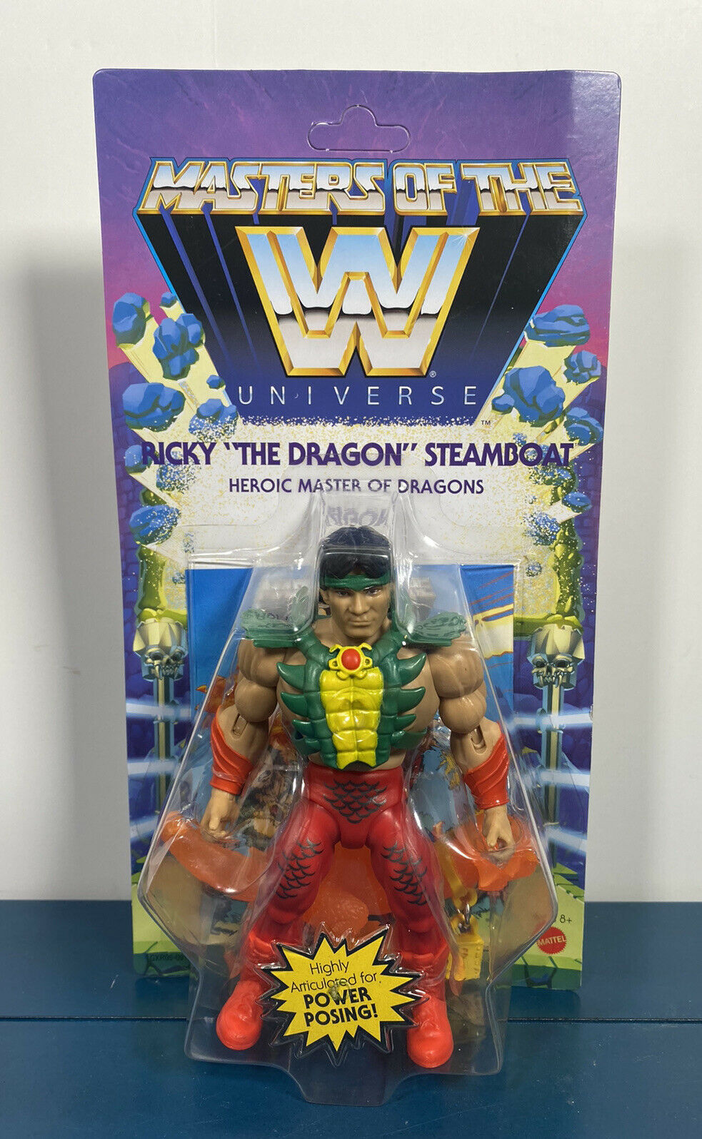 2021 Masters of the WWE Universe Action Figure: RICKY “THE DRAGON” STEAMBOAT