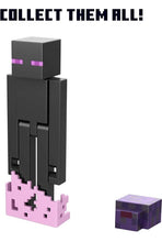 Load image into Gallery viewer, 2022 Minecraft Build-a-Portal Action Figure: ENDERMAN (w/ Endermite)