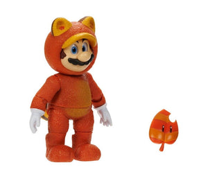 2023 JAKKS The Super Mario Bros. Movie - TANOOKI MARIO Action Figure