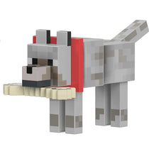 Load image into Gallery viewer, 2023 Mattel Minecraft - DIAMOND LEVEL WOLF Collector Figure