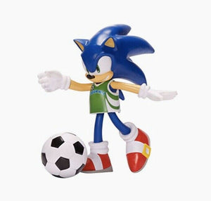 2020 JAKKS Pacific Sonic The Hedgehog 4" Soccer Sonic Action Figure