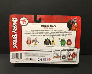 Angry Birds Mission Flock Pack Red & Silver Figure 2-Pack