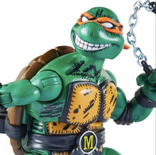 Load image into Gallery viewer, Street Fighter II vs TMNT Figure 2-Pack - MICHELANGELO VS. CHUN-LI