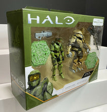 Load image into Gallery viewer, World of HALO Infinite MASTER CHIEF + BRUTE CHIEFTAIN 4&quot; Wicked Cool Toys