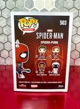 Load image into Gallery viewer, 2019 Funko Pop! Games - Marvel’s Spider-Man (PS4) - SPIDER-PUNK (#503) Figure