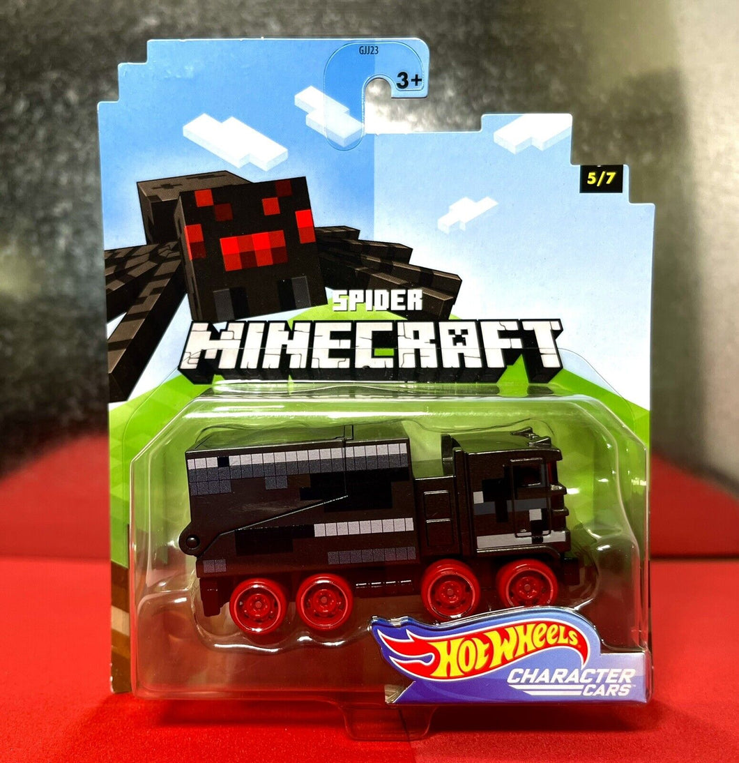 2020 Hot Wheels Character Cars - Minecraft - SPIDER (5/7)