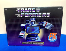 Load image into Gallery viewer, 2022 Hasbro Transformers- SOUNDWAVE Bust Resin Business Card Holder PX Exclusive