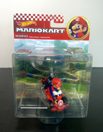 2021 Hot Wheels Mario Kart: MARIO Pipe Frame + Parachute Die-Cast Car