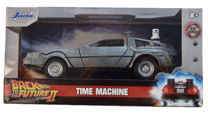 Jada BACK to The FUTURE Part II 1981 DeLorean Time Machine New Near Mint